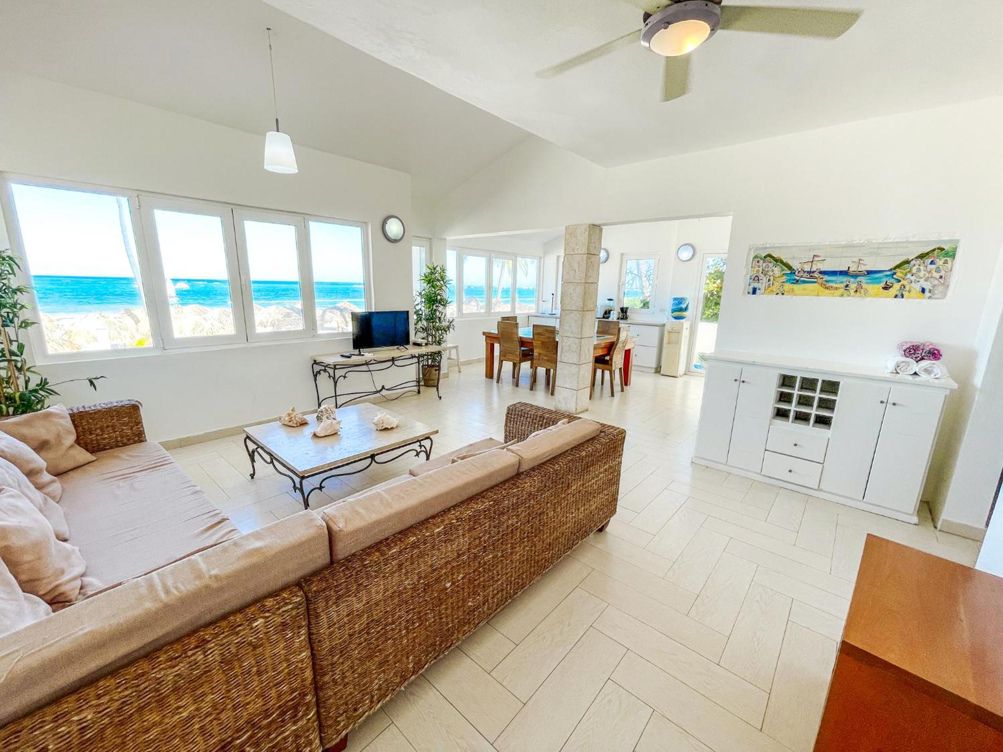 Beach Villas & Apartments Ocean & Garden View Wifi Bbq Beach Club & Spa Punta Cana Exterior photo